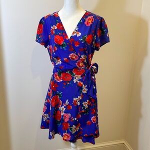 Yumi Kim floral silk wrap dress